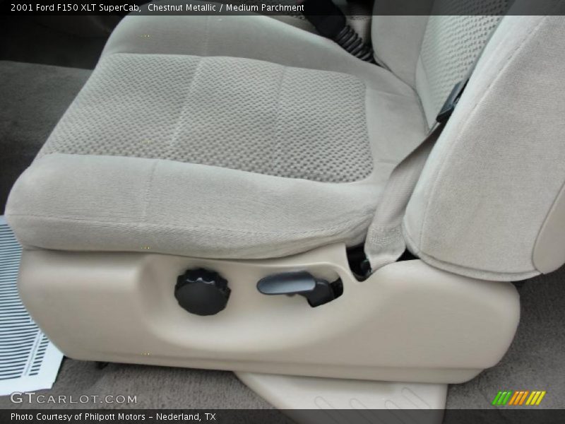 Chestnut Metallic / Medium Parchment 2001 Ford F150 XLT SuperCab