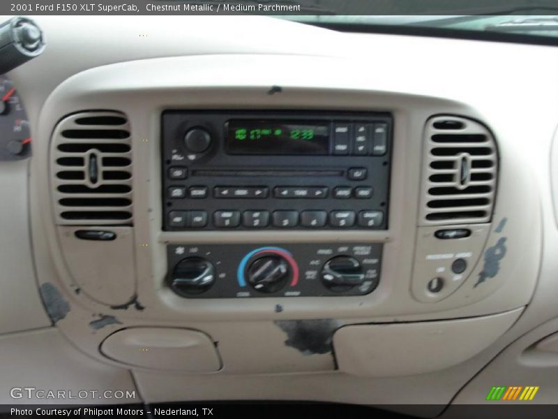 Chestnut Metallic / Medium Parchment 2001 Ford F150 XLT SuperCab