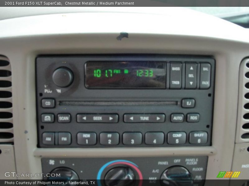 Chestnut Metallic / Medium Parchment 2001 Ford F150 XLT SuperCab