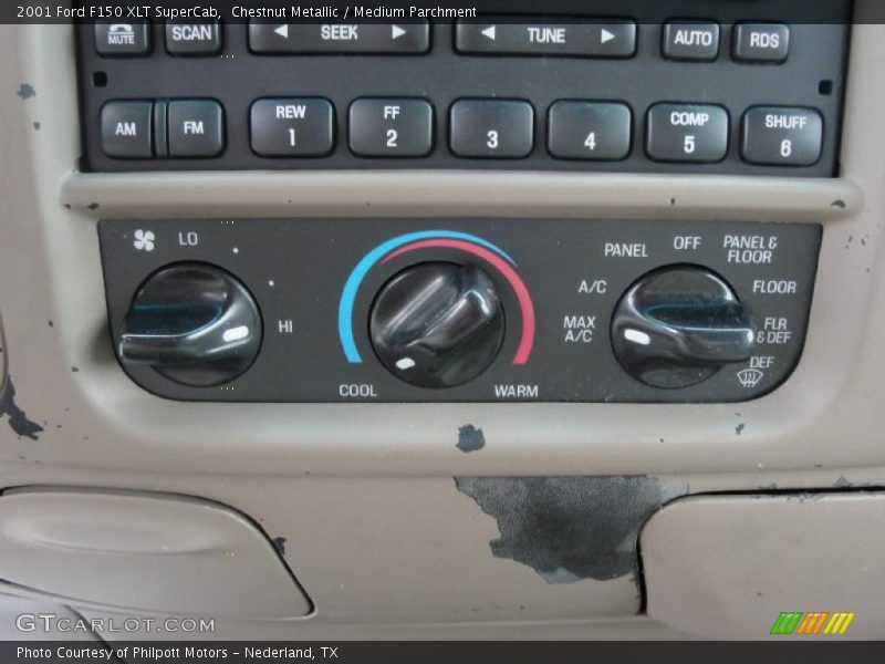 Chestnut Metallic / Medium Parchment 2001 Ford F150 XLT SuperCab