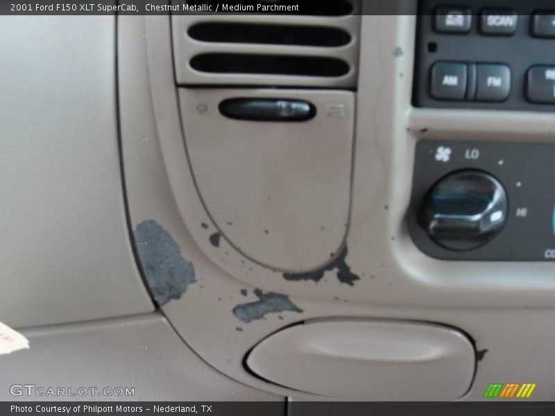 Chestnut Metallic / Medium Parchment 2001 Ford F150 XLT SuperCab