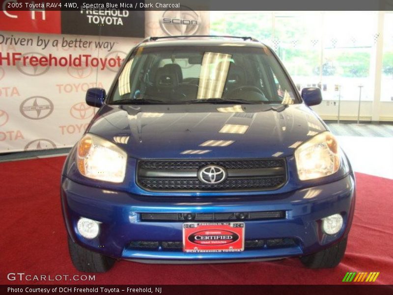 Spectra Blue Mica / Dark Charcoal 2005 Toyota RAV4 4WD