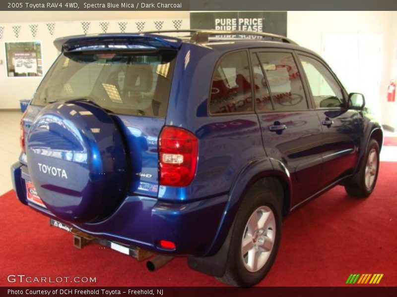 Spectra Blue Mica / Dark Charcoal 2005 Toyota RAV4 4WD