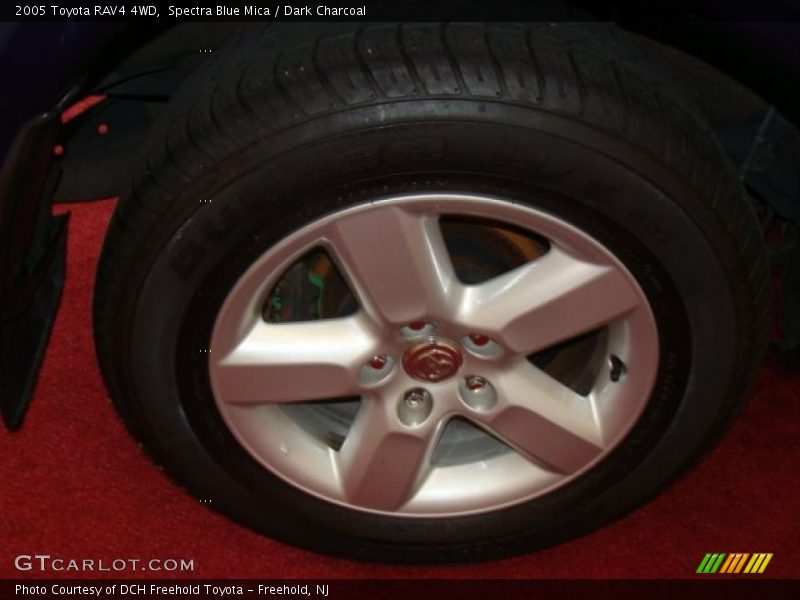 Spectra Blue Mica / Dark Charcoal 2005 Toyota RAV4 4WD