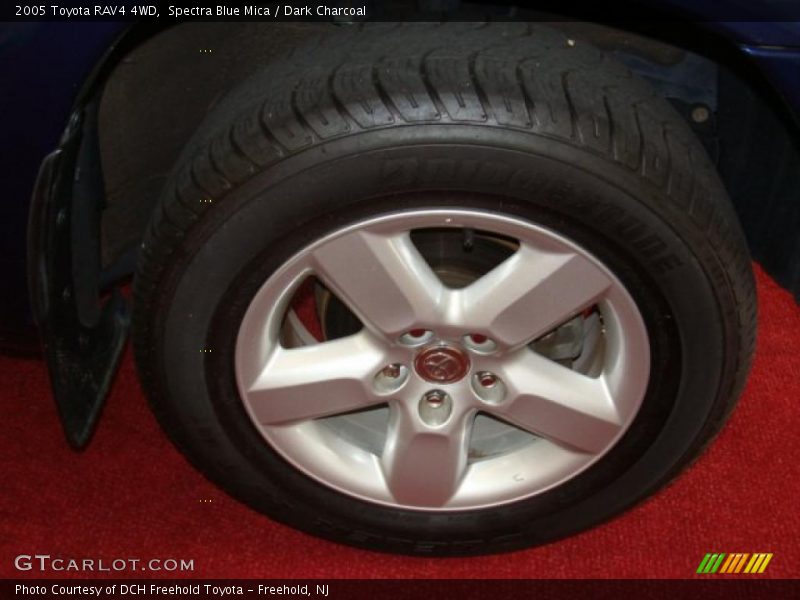 Spectra Blue Mica / Dark Charcoal 2005 Toyota RAV4 4WD