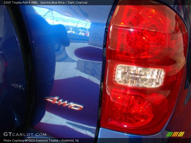 Spectra Blue Mica / Dark Charcoal 2005 Toyota RAV4 4WD