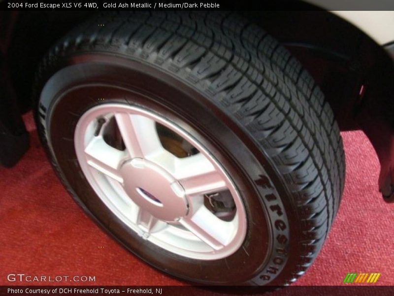 Gold Ash Metallic / Medium/Dark Pebble 2004 Ford Escape XLS V6 4WD