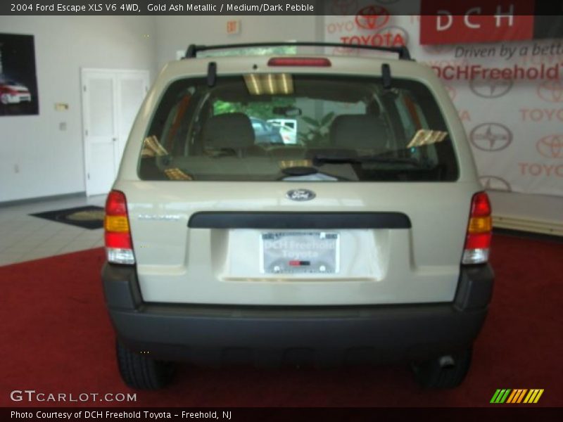Gold Ash Metallic / Medium/Dark Pebble 2004 Ford Escape XLS V6 4WD
