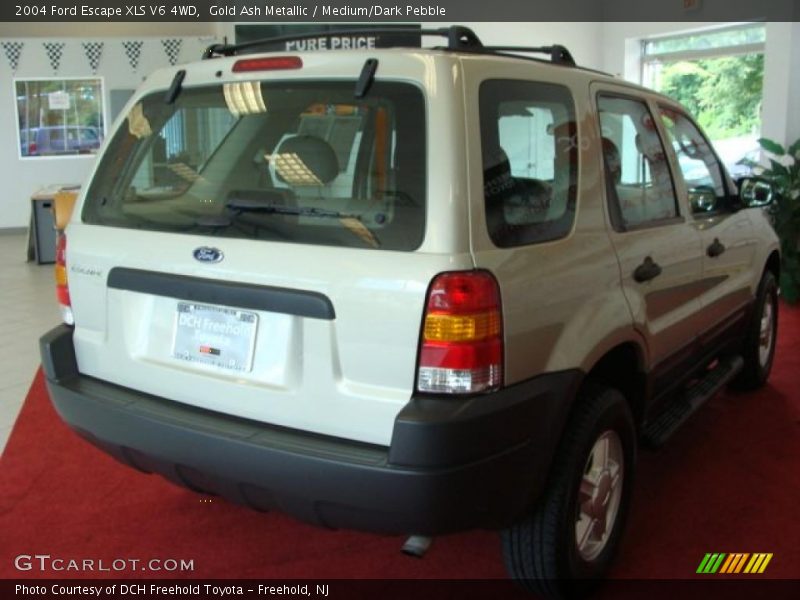 Gold Ash Metallic / Medium/Dark Pebble 2004 Ford Escape XLS V6 4WD