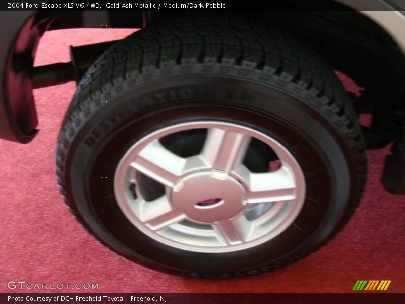 Gold Ash Metallic / Medium/Dark Pebble 2004 Ford Escape XLS V6 4WD