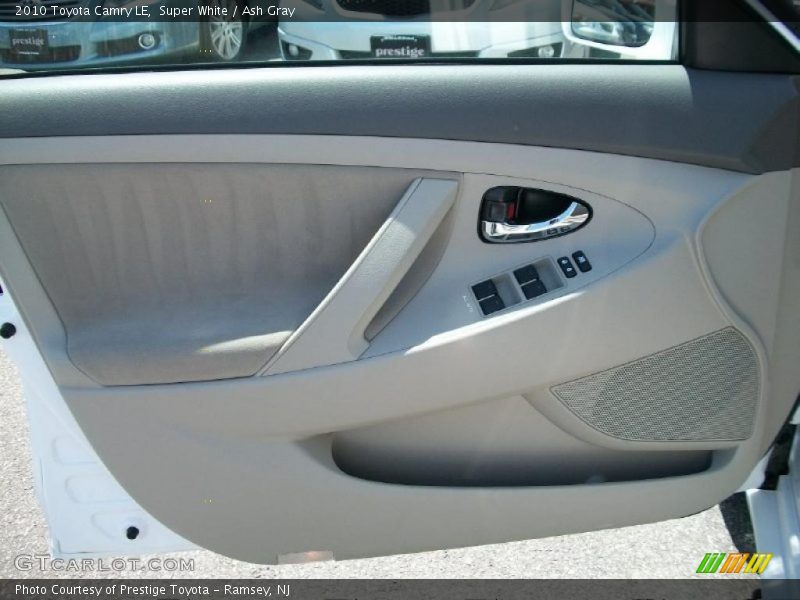 Super White / Ash Gray 2010 Toyota Camry LE
