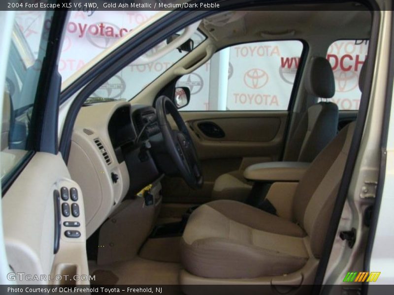 Gold Ash Metallic / Medium/Dark Pebble 2004 Ford Escape XLS V6 4WD