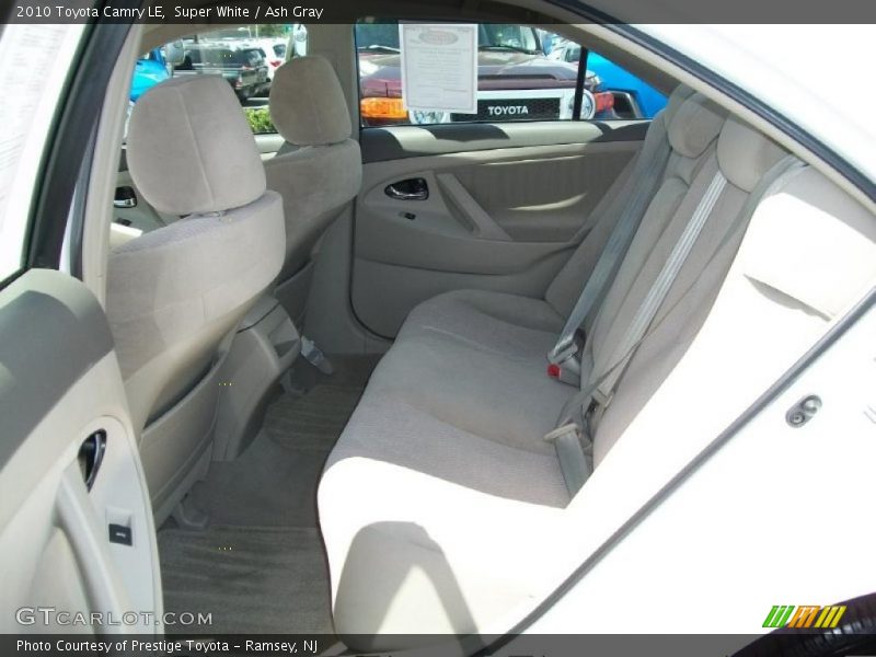 Super White / Ash Gray 2010 Toyota Camry LE