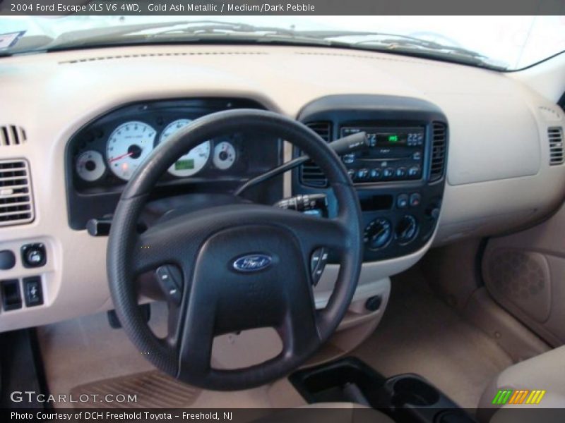 Gold Ash Metallic / Medium/Dark Pebble 2004 Ford Escape XLS V6 4WD