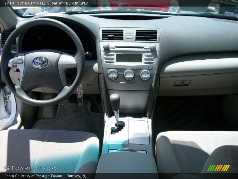 Super White / Ash Gray 2010 Toyota Camry LE