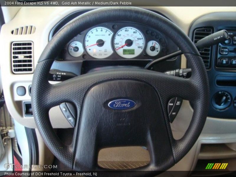 Gold Ash Metallic / Medium/Dark Pebble 2004 Ford Escape XLS V6 4WD