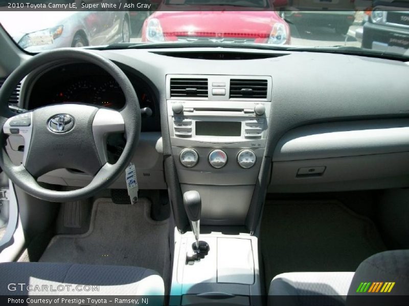 Super White / Ash Gray 2010 Toyota Camry LE