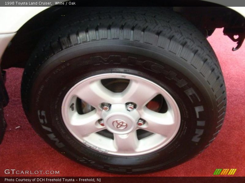 White / Oak 1998 Toyota Land Cruiser