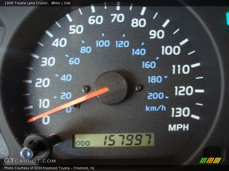 White / Oak 1998 Toyota Land Cruiser