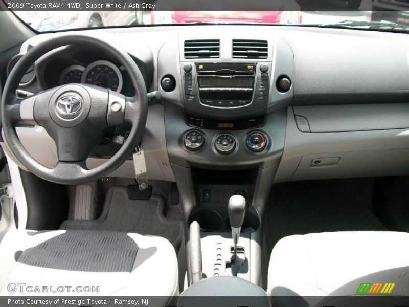 Super White / Ash Gray 2009 Toyota RAV4 4WD