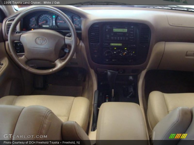 White / Oak 1998 Toyota Land Cruiser