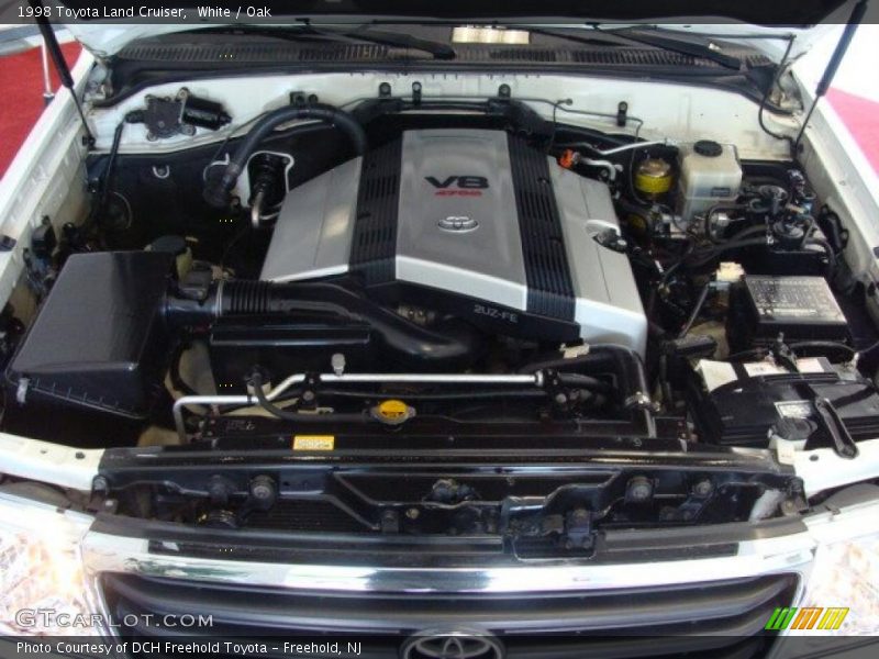 White / Oak 1998 Toyota Land Cruiser