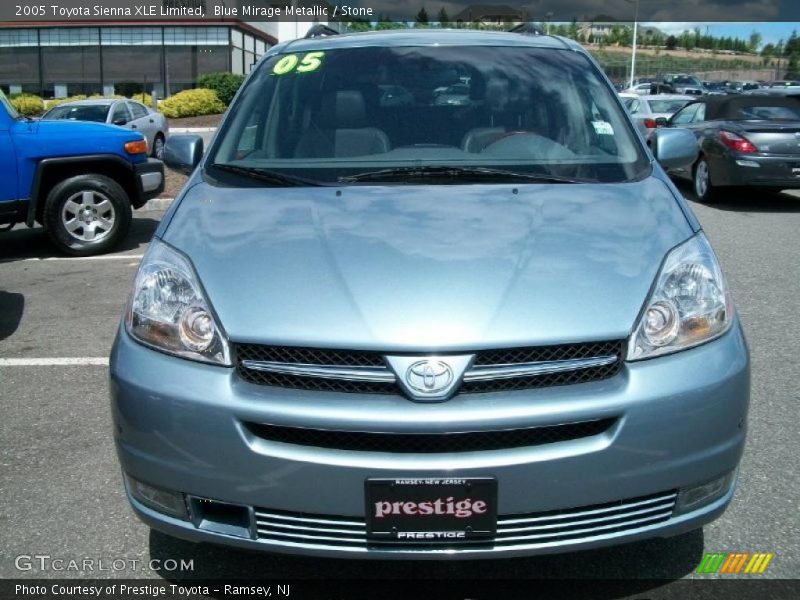 Blue Mirage Metallic / Stone 2005 Toyota Sienna XLE Limited