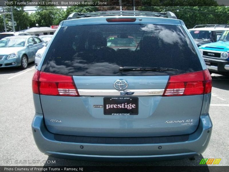 Blue Mirage Metallic / Stone 2005 Toyota Sienna XLE Limited