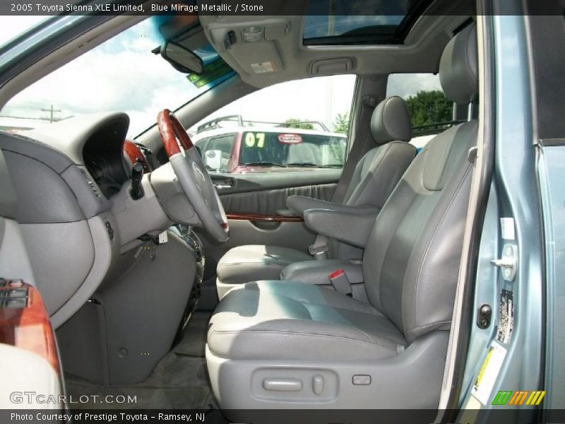 Blue Mirage Metallic / Stone 2005 Toyota Sienna XLE Limited