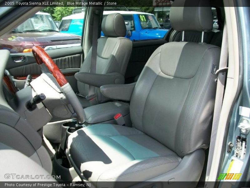 Blue Mirage Metallic / Stone 2005 Toyota Sienna XLE Limited