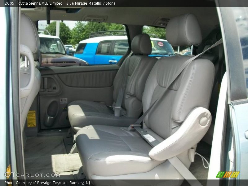 Blue Mirage Metallic / Stone 2005 Toyota Sienna XLE Limited