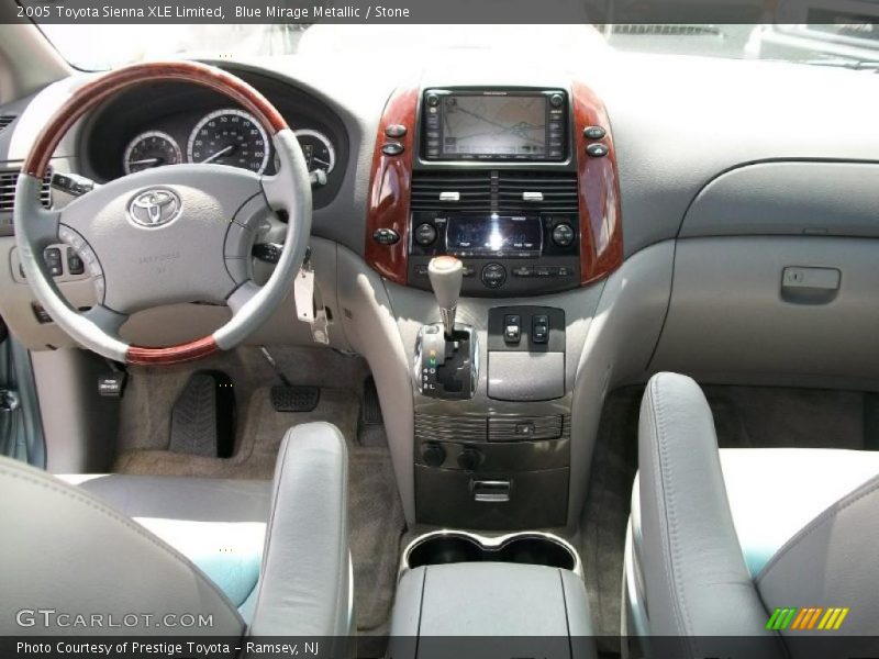 Blue Mirage Metallic / Stone 2005 Toyota Sienna XLE Limited