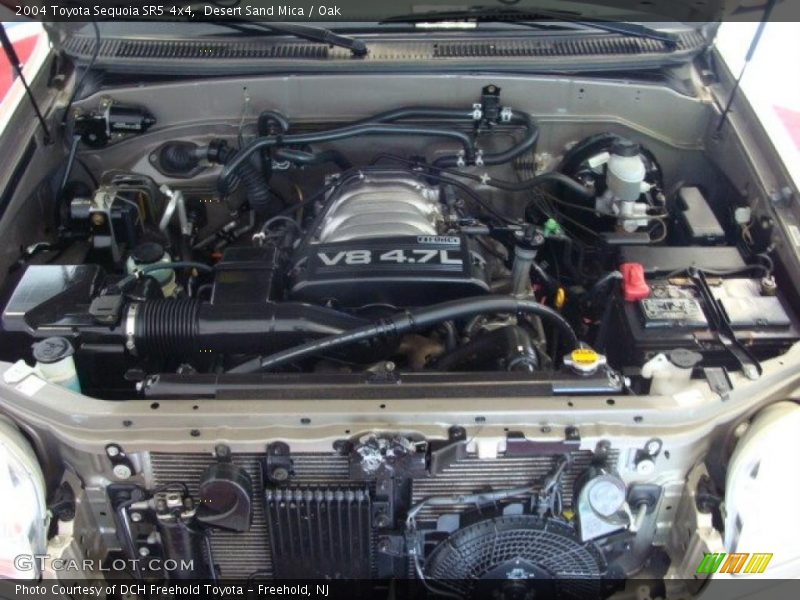 Desert Sand Mica / Oak 2004 Toyota Sequoia SR5 4x4