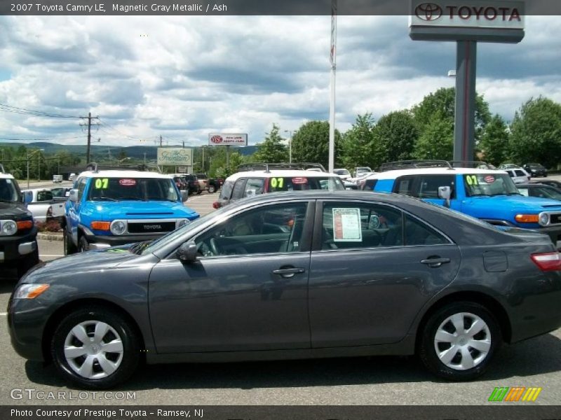 Magnetic Gray Metallic / Ash 2007 Toyota Camry LE