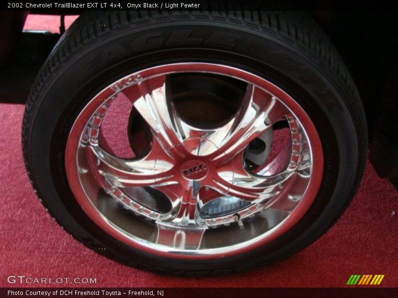 Onyx Black / Light Pewter 2002 Chevrolet TrailBlazer EXT LT 4x4