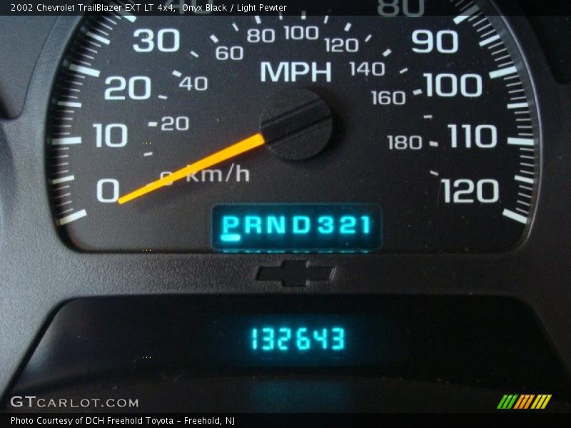 Onyx Black / Light Pewter 2002 Chevrolet TrailBlazer EXT LT 4x4