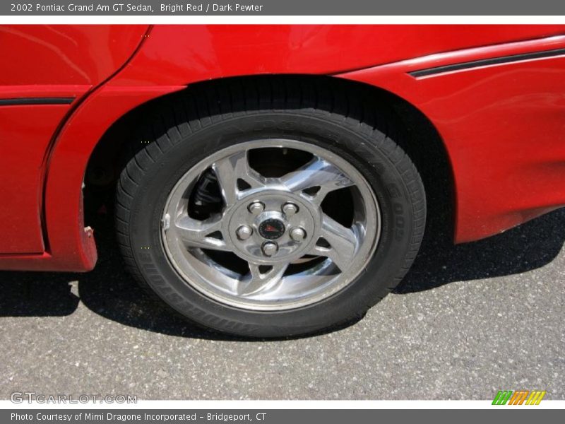Bright Red / Dark Pewter 2002 Pontiac Grand Am GT Sedan