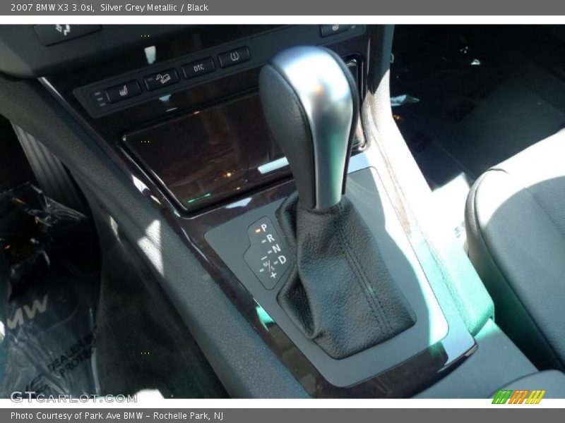 Silver Grey Metallic / Black 2007 BMW X3 3.0si