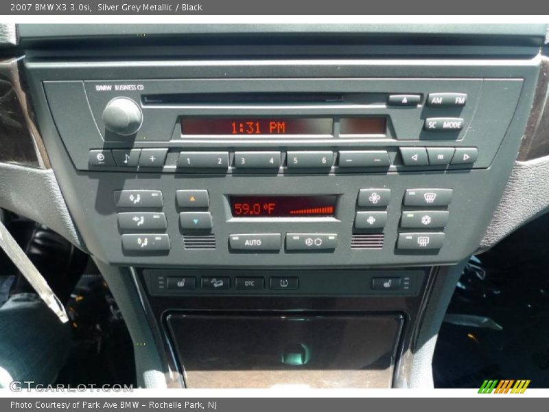 Silver Grey Metallic / Black 2007 BMW X3 3.0si