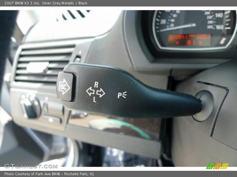 Silver Grey Metallic / Black 2007 BMW X3 3.0si