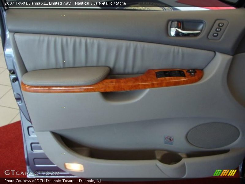 Nautical Blue Metallic / Stone 2007 Toyota Sienna XLE Limited AWD