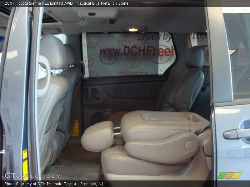 Nautical Blue Metallic / Stone 2007 Toyota Sienna XLE Limited AWD