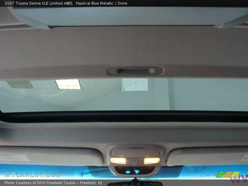 Nautical Blue Metallic / Stone 2007 Toyota Sienna XLE Limited AWD