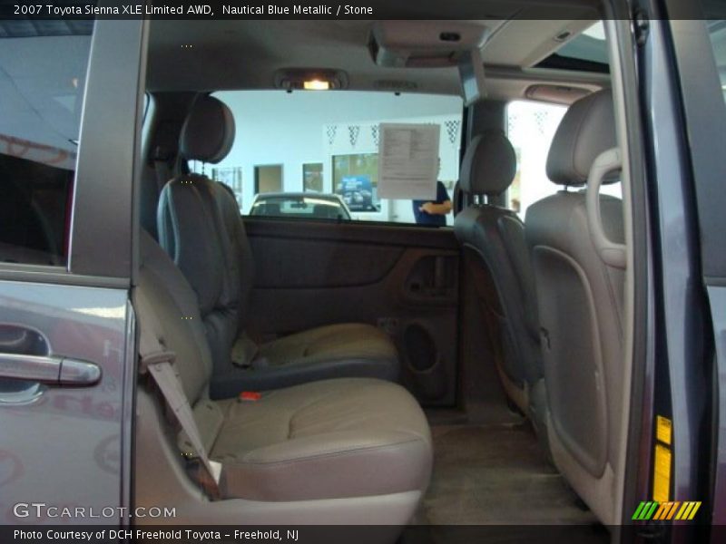Nautical Blue Metallic / Stone 2007 Toyota Sienna XLE Limited AWD