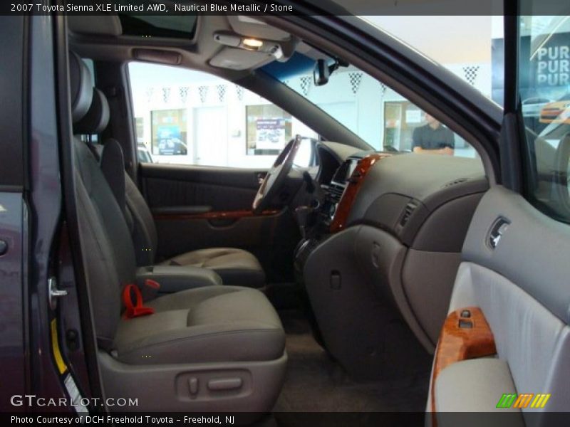 Nautical Blue Metallic / Stone 2007 Toyota Sienna XLE Limited AWD