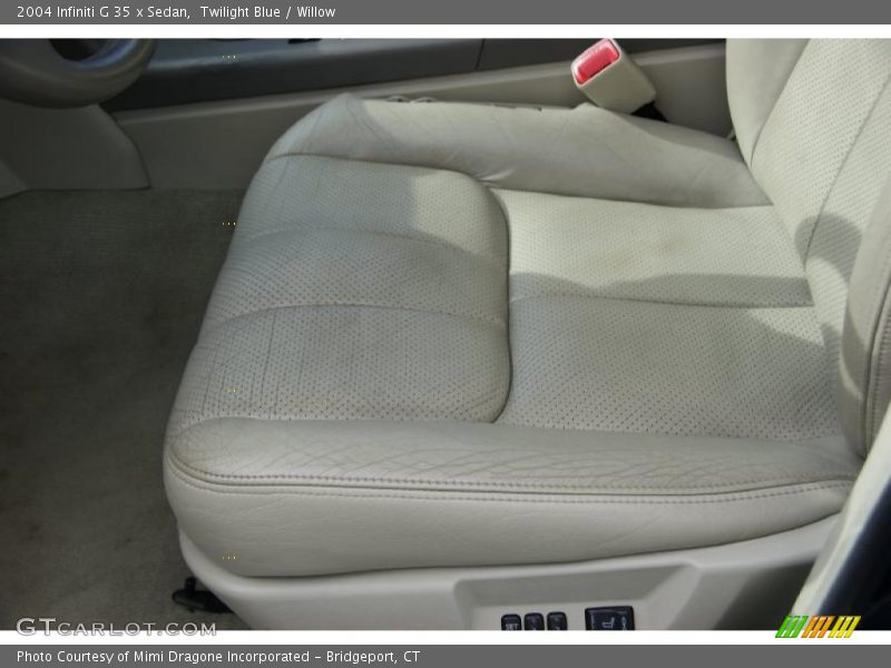 Twilight Blue / Willow 2004 Infiniti G 35 x Sedan