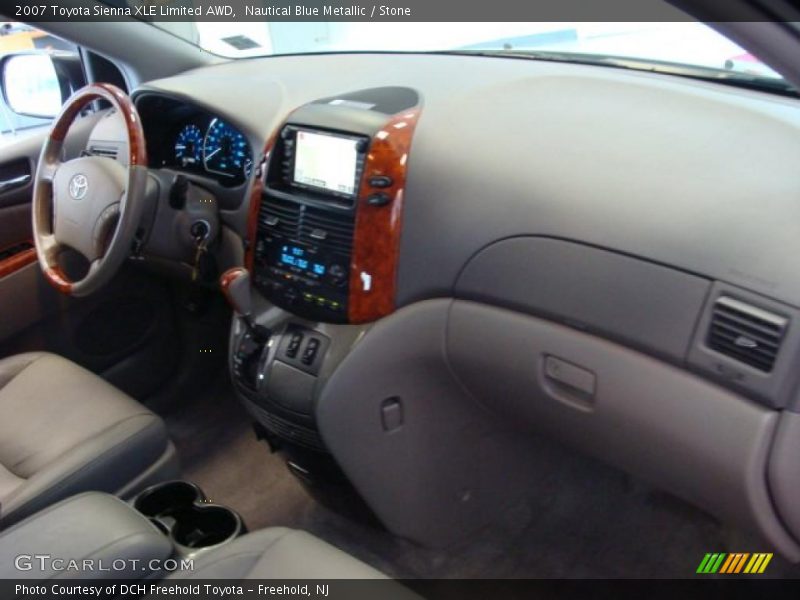 Nautical Blue Metallic / Stone 2007 Toyota Sienna XLE Limited AWD