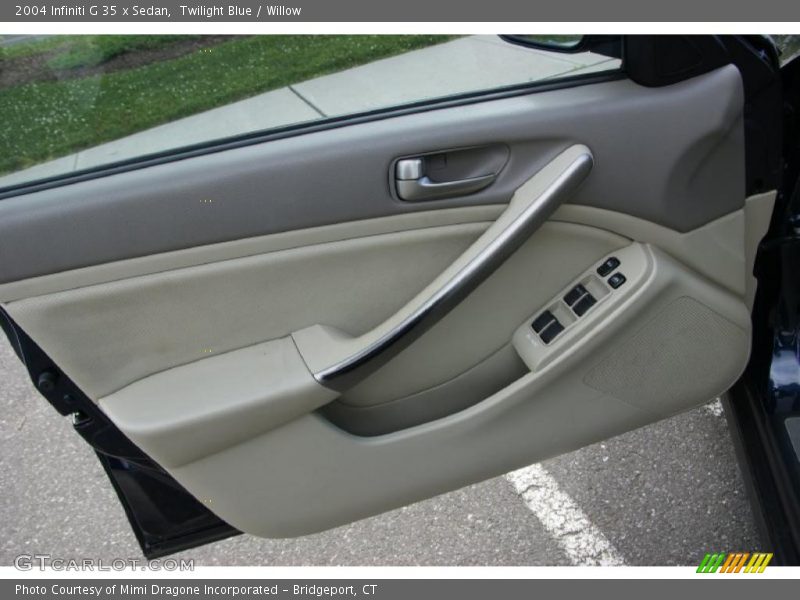 Twilight Blue / Willow 2004 Infiniti G 35 x Sedan