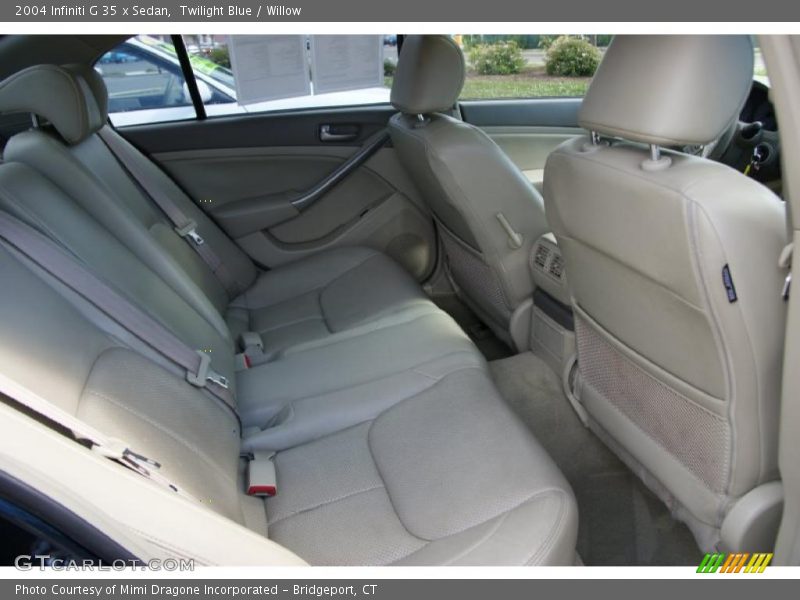 Twilight Blue / Willow 2004 Infiniti G 35 x Sedan
