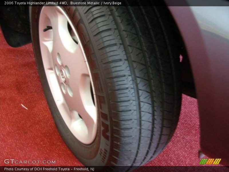 Bluestone Metallic / Ivory Beige 2006 Toyota Highlander Limited 4WD
